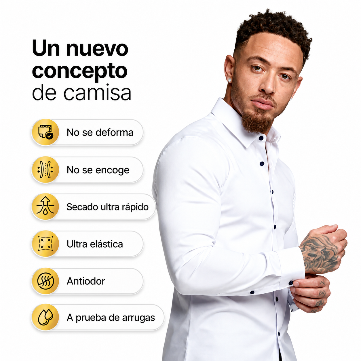 Camisa UltraTech de Alta Tecnología