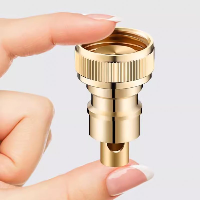 Conector automático de parada de agua para lavadora