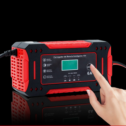 Cargador de Batería para Auto Inteligente y Portátil